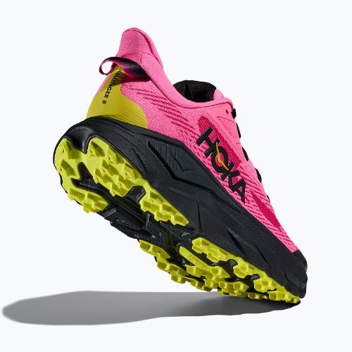 Dámské běžecké boty HOKA Challenger 8 neon rose/black