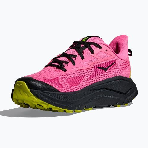 Dámské běžecké boty HOKA Challenger 8 neon rose/black