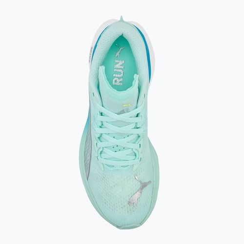 Dámské běžecké boty PUMA Deviate Nitro 3 mint melt/speed blue