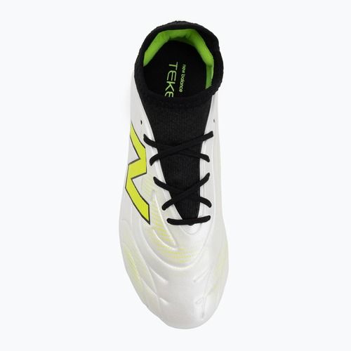 Dětské kopačky New Balance Tekela Team Low JR FG white