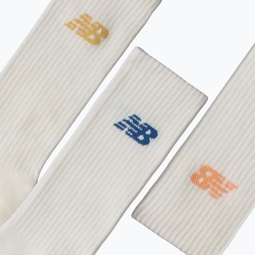 Ponožky New Balance Everyday Crew 3 páry white