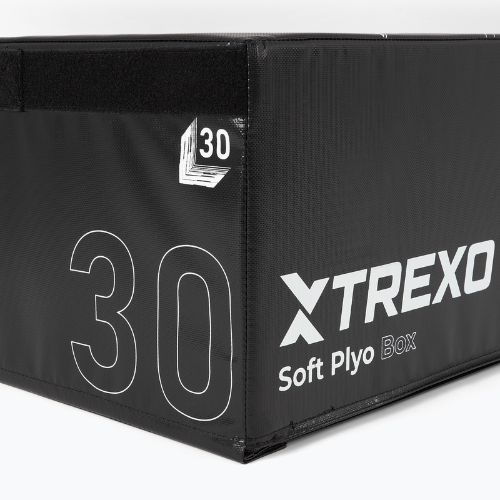 Skládací plyometrická bedna TREXO 30 cm black