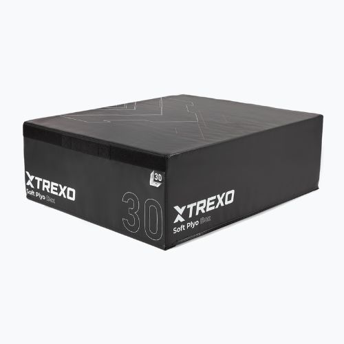 Skládací plyometrická bedna TREXO 30 cm black
