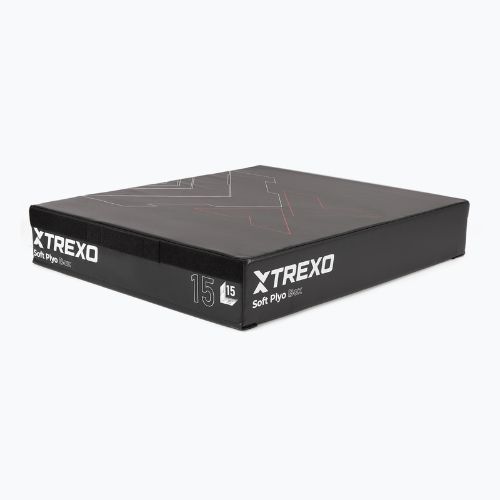Skládací plyometrická bedna TREXO 15 cm black