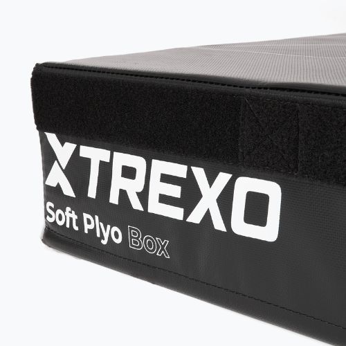 Skládací plyometrická bedna TREXO 15 cm black
