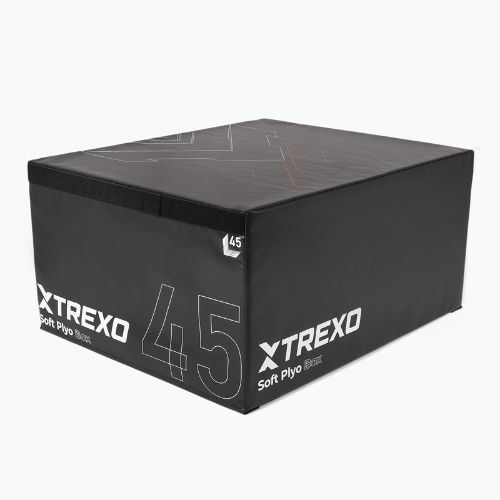 Skládací plyometrická bedna XTREXO 45 cm black