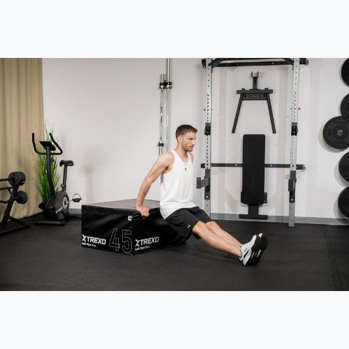 Skládací plyometrická bedna XTREXO 45 cm black