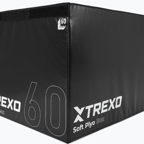 Skládací plyometrická bedna TREXO 60 cm black
