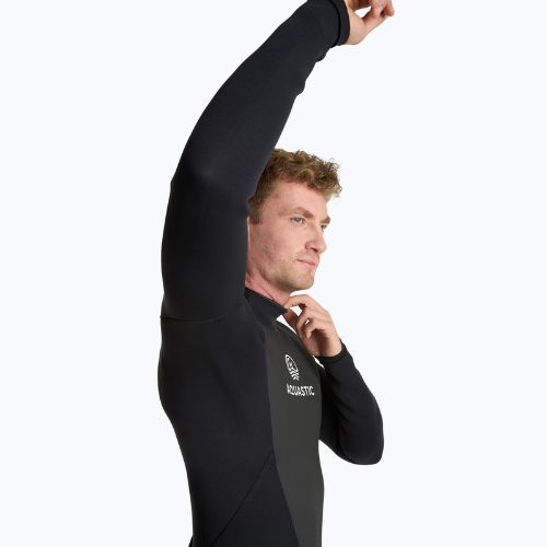 Pánský surfový neopren AQUASTIC z neoprenu 4/3 mm WAVEY black