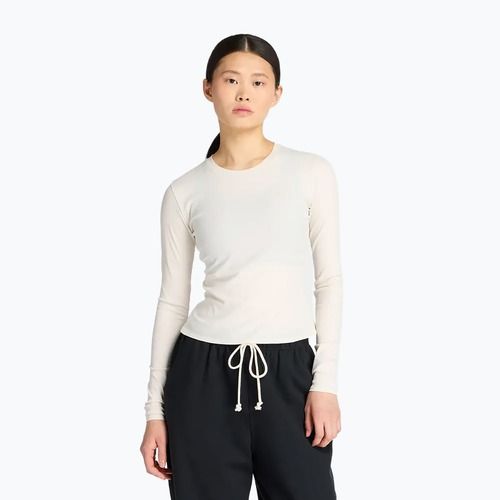 Dámské triko Longsleeve New Balance Micro-Rib white