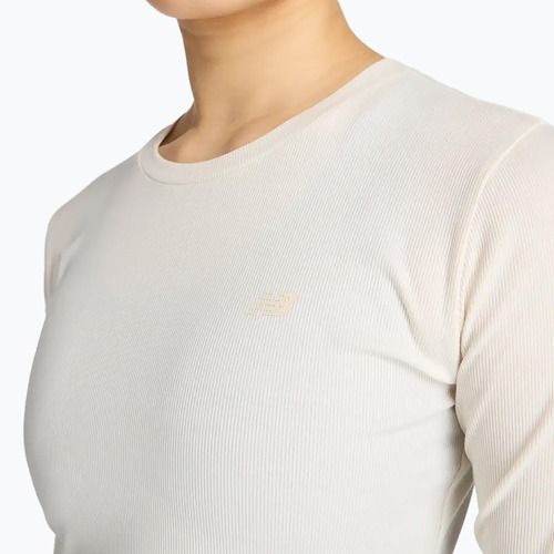 Dámské triko Longsleeve New Balance Micro-Rib white