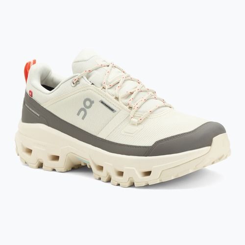 Pánské turistické boty On Cloudrock Low Waterproof ivory/ivory
