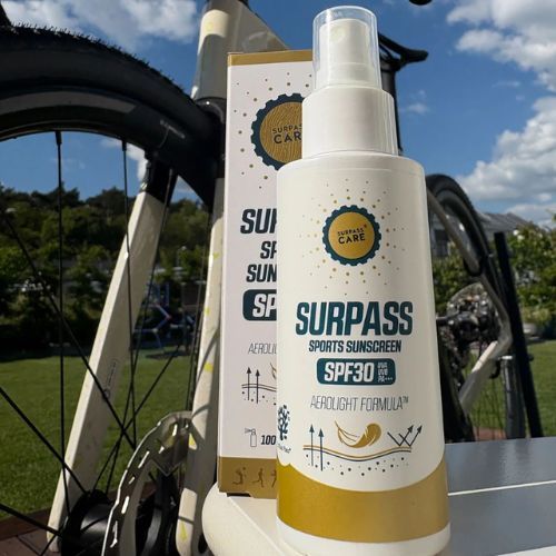 Sprej na opalování SURPASS Sports Sunscreen SPF 30+ white