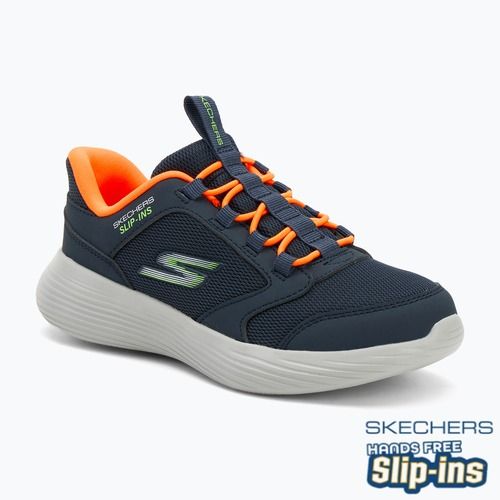 Dětské boty SKECHERS Go Run 400 V2 Turbo-Brisk navy/orange
