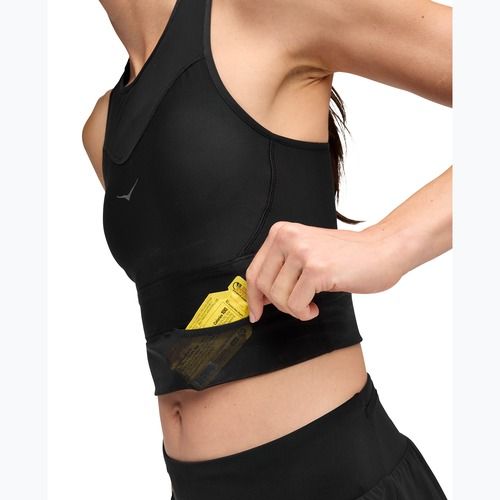 Tréninková podprsenka HOKA Race Day black/black