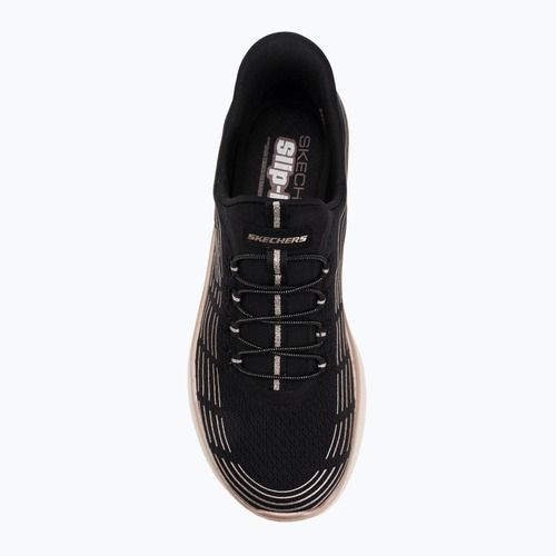 Dámské boty SKECHERS Summits Plus Soft Luster black/rose gold