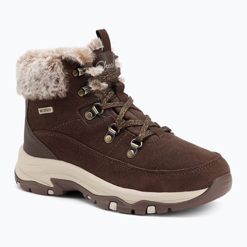 Dámské boty Skechers Trego Snow Worries chocolate