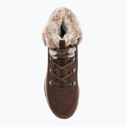 Dámské boty Skechers Trego Snow Worries chocolate