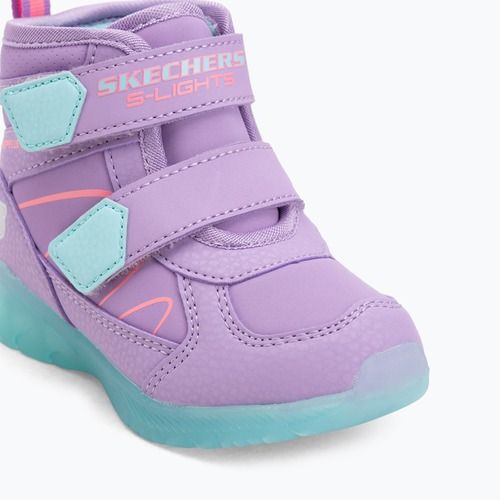 Dětské boty SKECHERS Illumi-Brights Polar Steppers lavander/multi