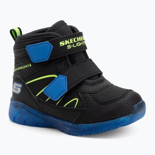 Dětské boty SKECHERS Illumi-Brights Splash Beams black/blue/lime