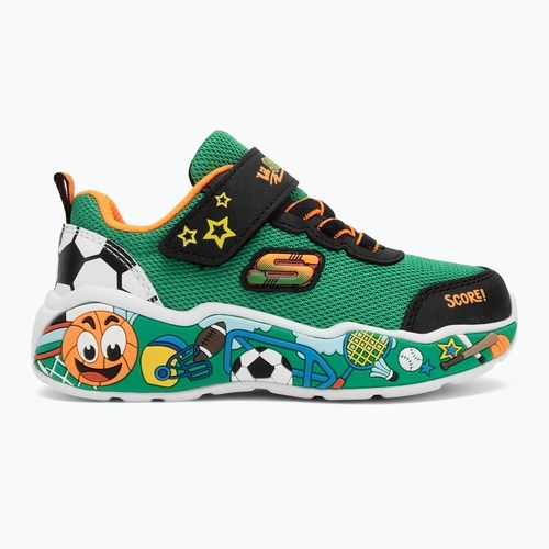 Dětské boty SKECHERS Play Scene green/multi