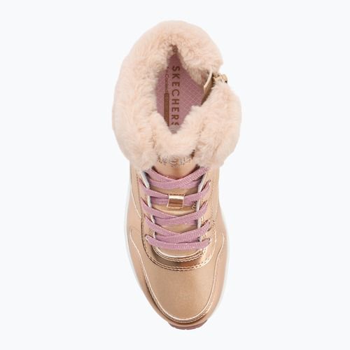 Dětské boty SKECHERS Uno Cozy On Air rose gold