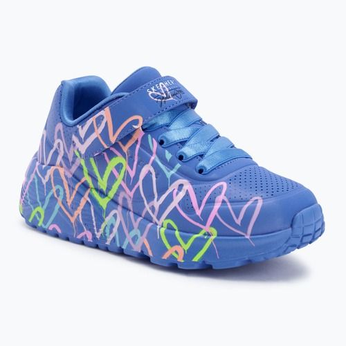 Dětské boty SKECHERS Uno Lite Love Levitate blue/multi