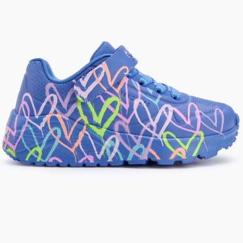 Dětské boty SKECHERS Uno Lite Love Levitate blue/multi