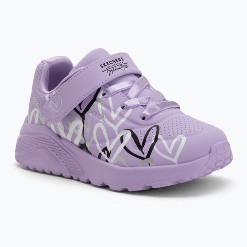 Dětské boty SKECHERS Uno Lite Love Levitate lavader/multi