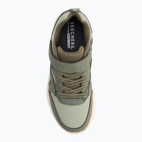 Dětské boty SKECHERS Uno Lite Echo Surge olive