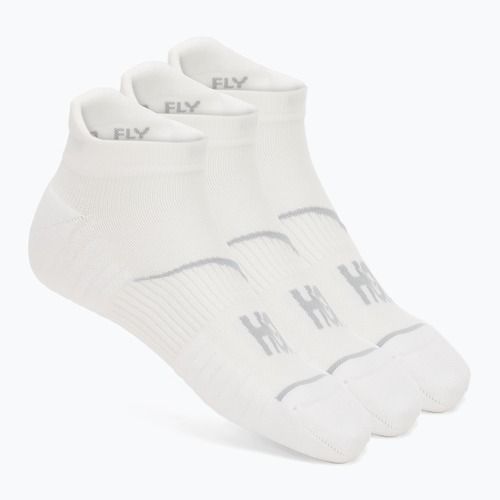 Ponožky HOKA No-Show Run Sock 3 páry white/white/white