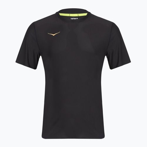 Pánská běžecká tričko HOKA Airolite 2.0 black/gold