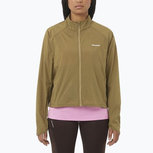 Dámská běžecká bunda Salomon Shakeout Fly brilliant olive