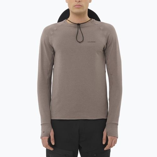 Pánská mikina Salomon Essential Lightwarm CN iron