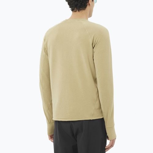 Pánská mikina Salomon Essential Lightwarm CN gray green
