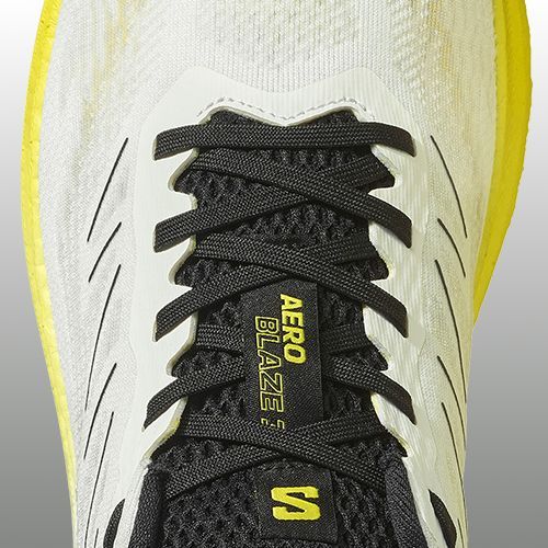 Pánské běžecké boty Salomon Aero Blaze 3 white/black/blazing yellow