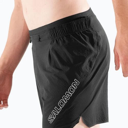 Pánské běžecké šortky Salomon Sense Aero 5" black