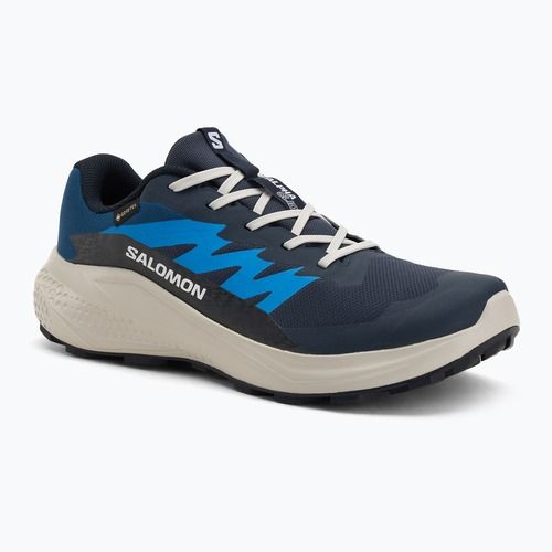 Pánské běžecké boty Salomon Alphaglide GTX blue night/lunar rock/french blue