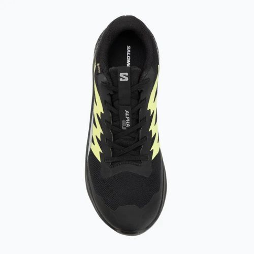 Pánské běžecké boty Salomon Alphaglide GTX black/alloy/sharp green