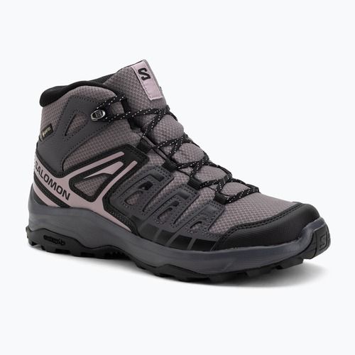 Dámské trekingové boty Salomon Extegra GTX Mid henna/run raisin/mahogany rose