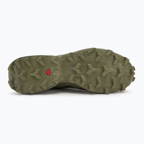 Pánské běžecké boty Salomon Speedcross 6 GTX black/peat/deep lichen green