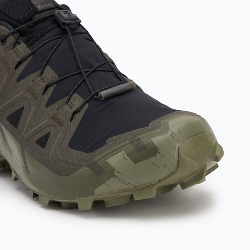 Pánské běžecké boty Salomon Speedcross 6 GTX black/peat/deep lichen green