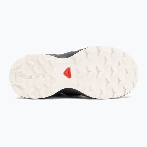 Dětské běžecké boty Salomon Speedcross Waterproof black/vanilla ice/french blue