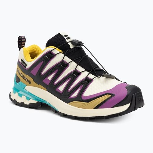 Dámské běžecké boty Salomon XA PRO 3D V9 GTX transparent yellow/black/waterfall