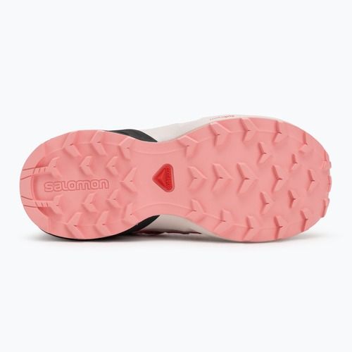 Dětské běžecké boty Salomon Speedcross Waterproof grisaille/hushed violet/rouge red