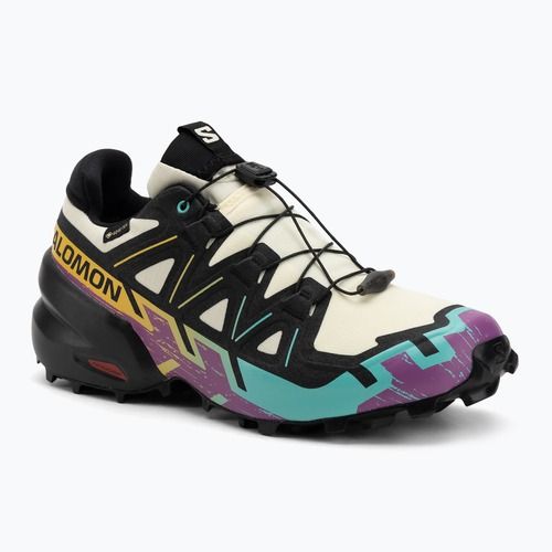 Pánské běžecké boty Salomon Speedcross 6 GTX transparent yellow/black/waterfall