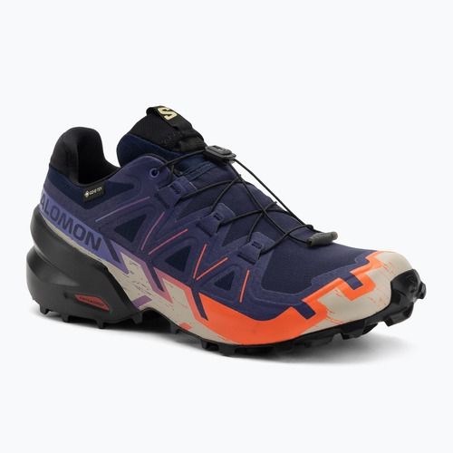 Pánské běžecké boty Salomon Speedcross 6 GTX maritime blue/black/cherry tomato