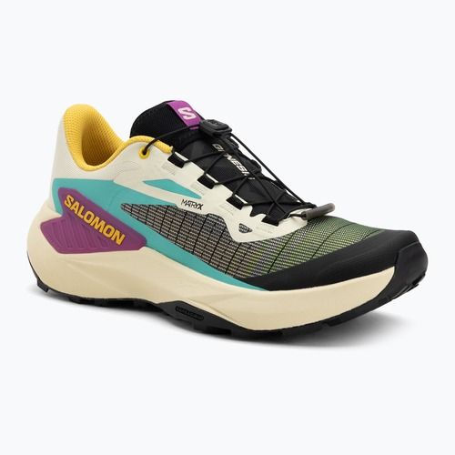 Pánské běžecké boty Salomon Genesis transparent yellow/black/willowherb