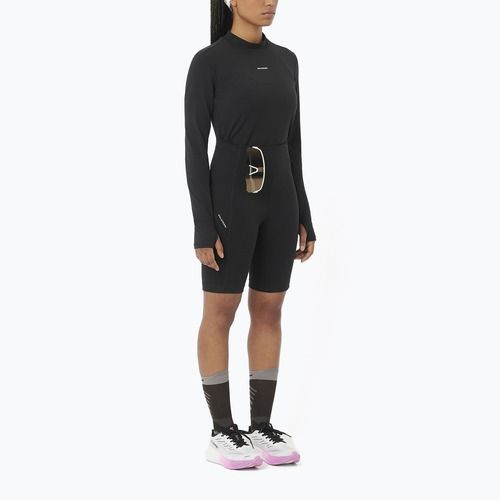 Dámské běžecké tričko Longsleeve Salomon Bliss deep black