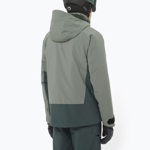 Pánská lyžařská bunda Salomon Brilliant 2.0 sedona sage/green